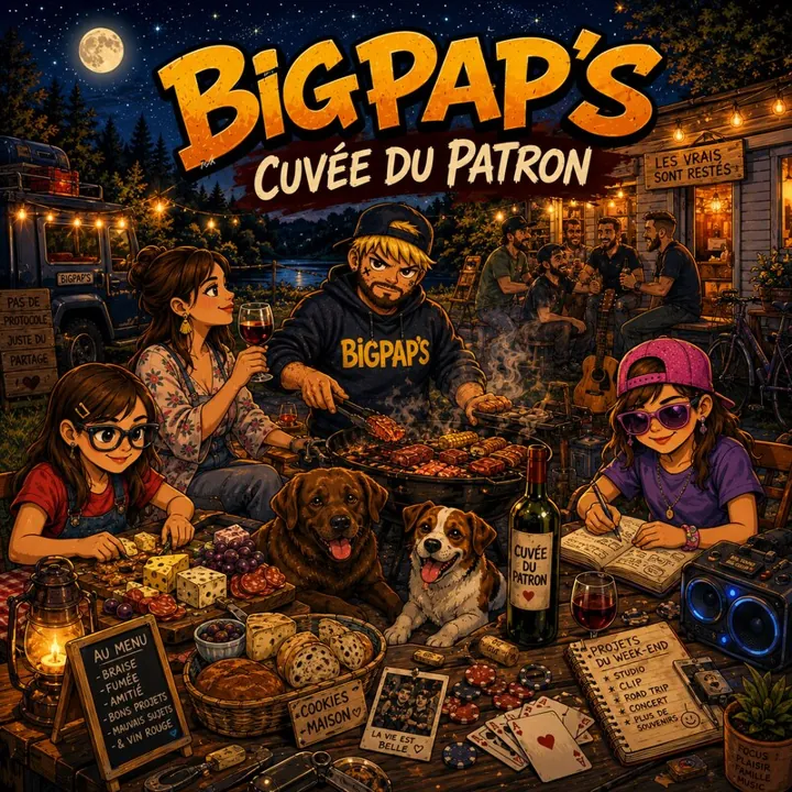 Une tablée réunie pour Cuvée du Patron