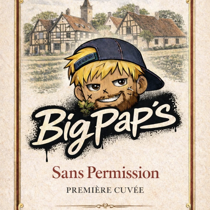 Pochette de l'album Sans Permission de BigPap's